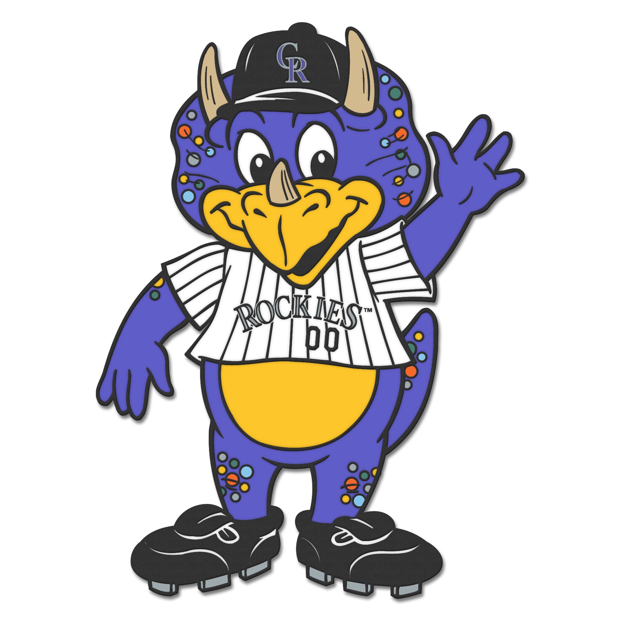pin de collection WinCraft Colorado Rockies mascotte