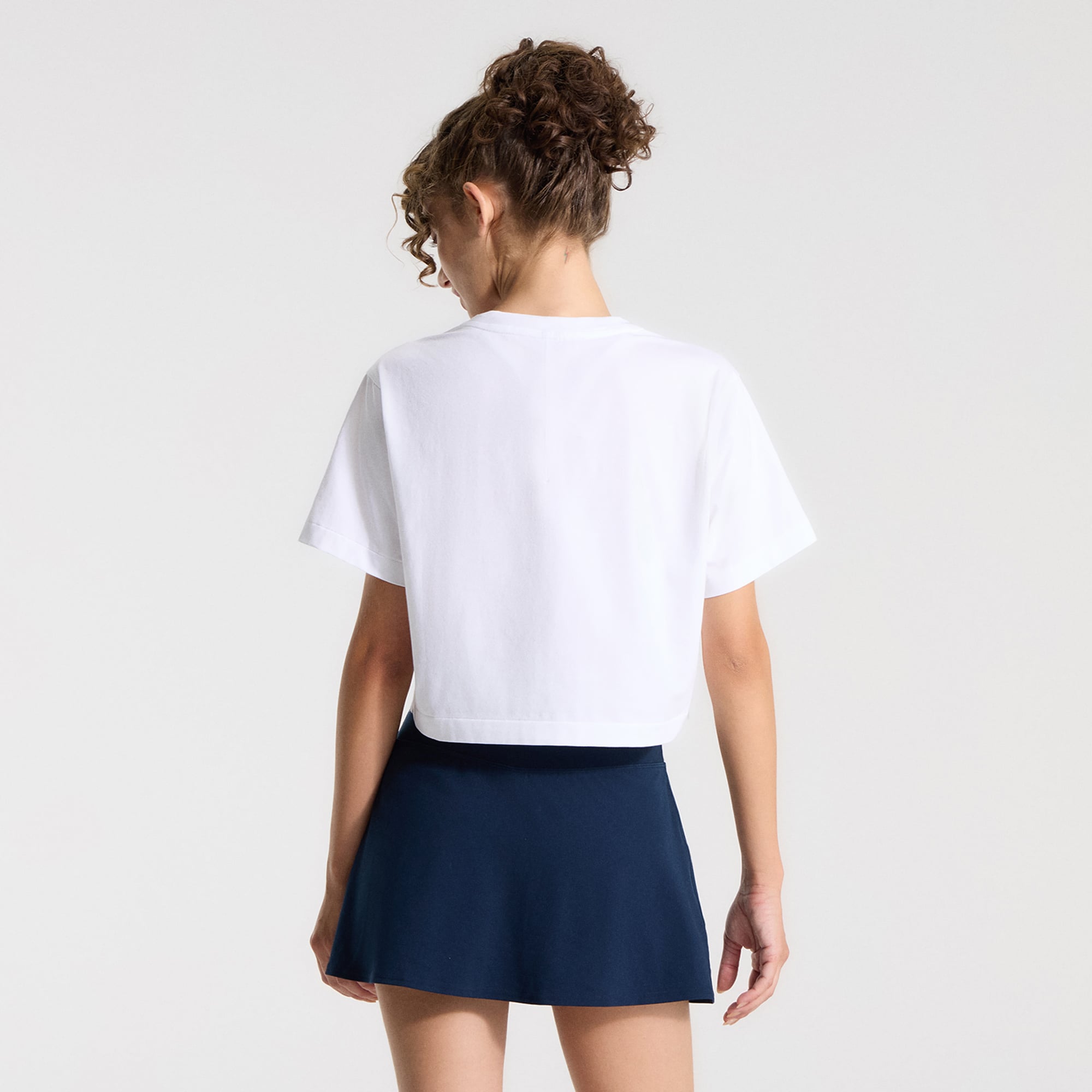 T-shirt court en coton biologique blanc Colorado Rockies All Yours de lululemon pour femme