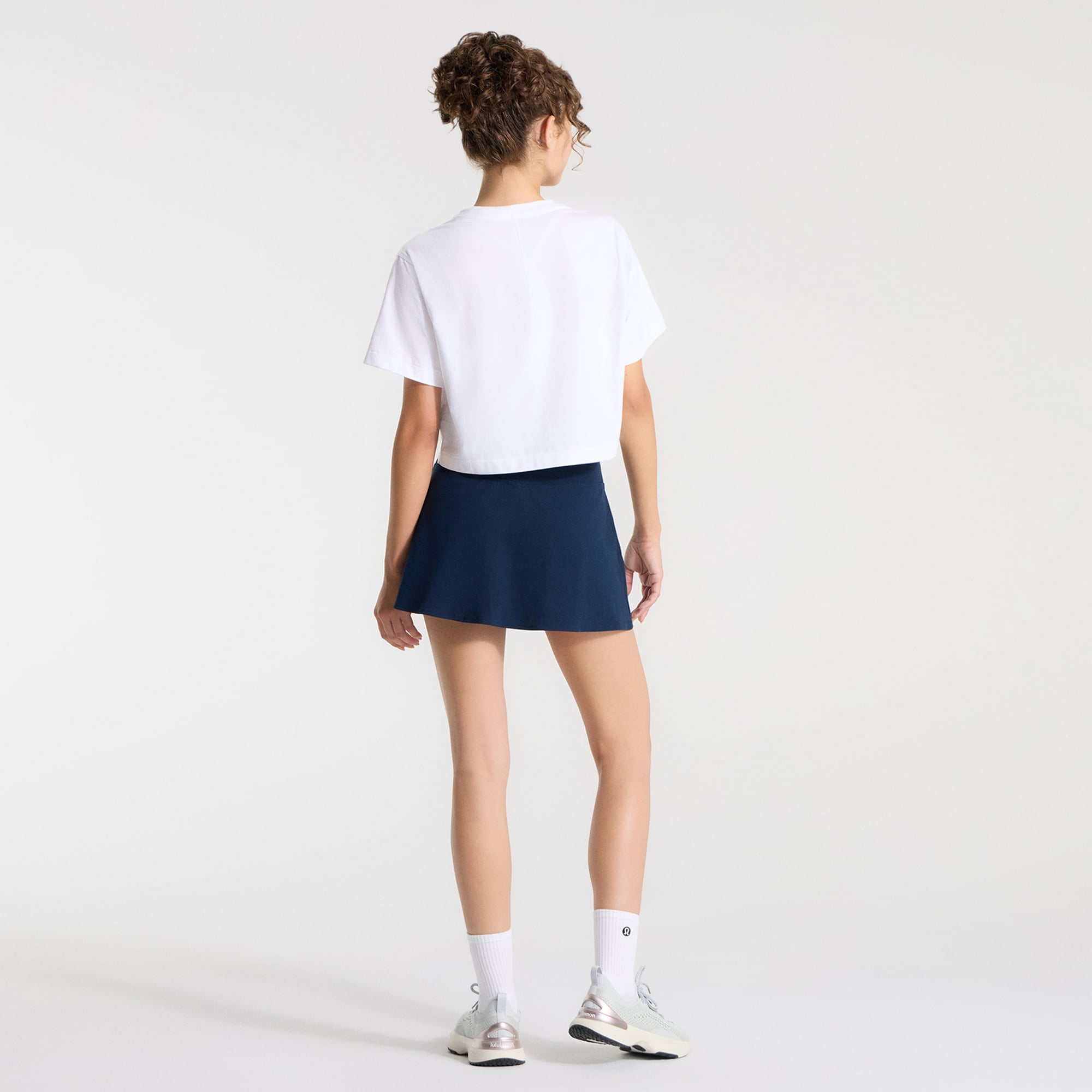 T-shirt court en coton biologique blanc Colorado Rockies All Yours de lululemon pour femme
