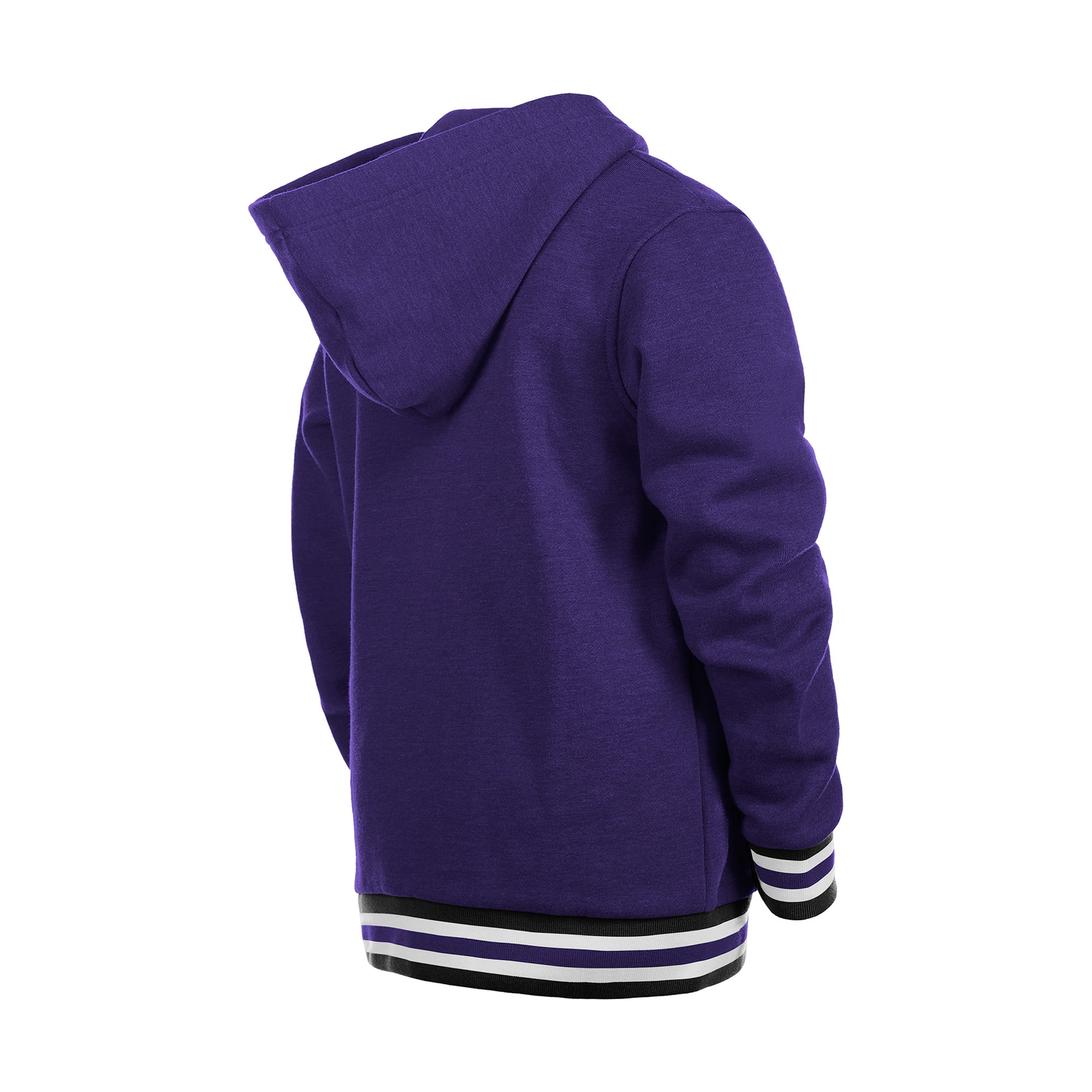 Sweat à capuche New Era violet Colorado Rockies pour jeunes