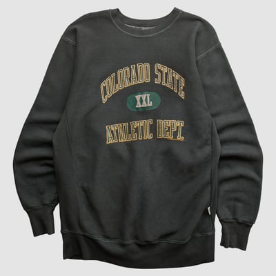 Colorado State Rams Desert Sportswear 90s Pullover Sweatshirt - Black - M by Fanatics Real Vintage