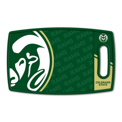 Colorado State Rams Fanpoint Logo Series Cutting Board