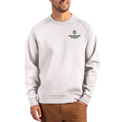 Colorado State Rams Cutter & Buck Roam Recycled Pullover - Gray