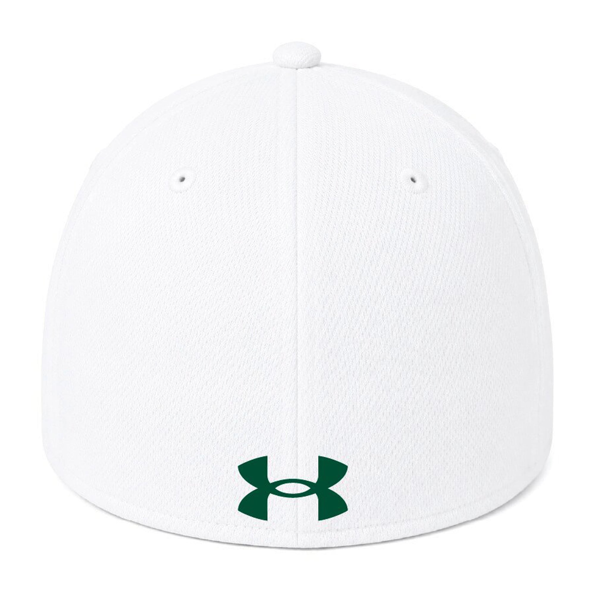 Casquette unisexe Under Armour blanche Colorado State Rams Blitzing Accent Iso-Chill Stretch Fit
