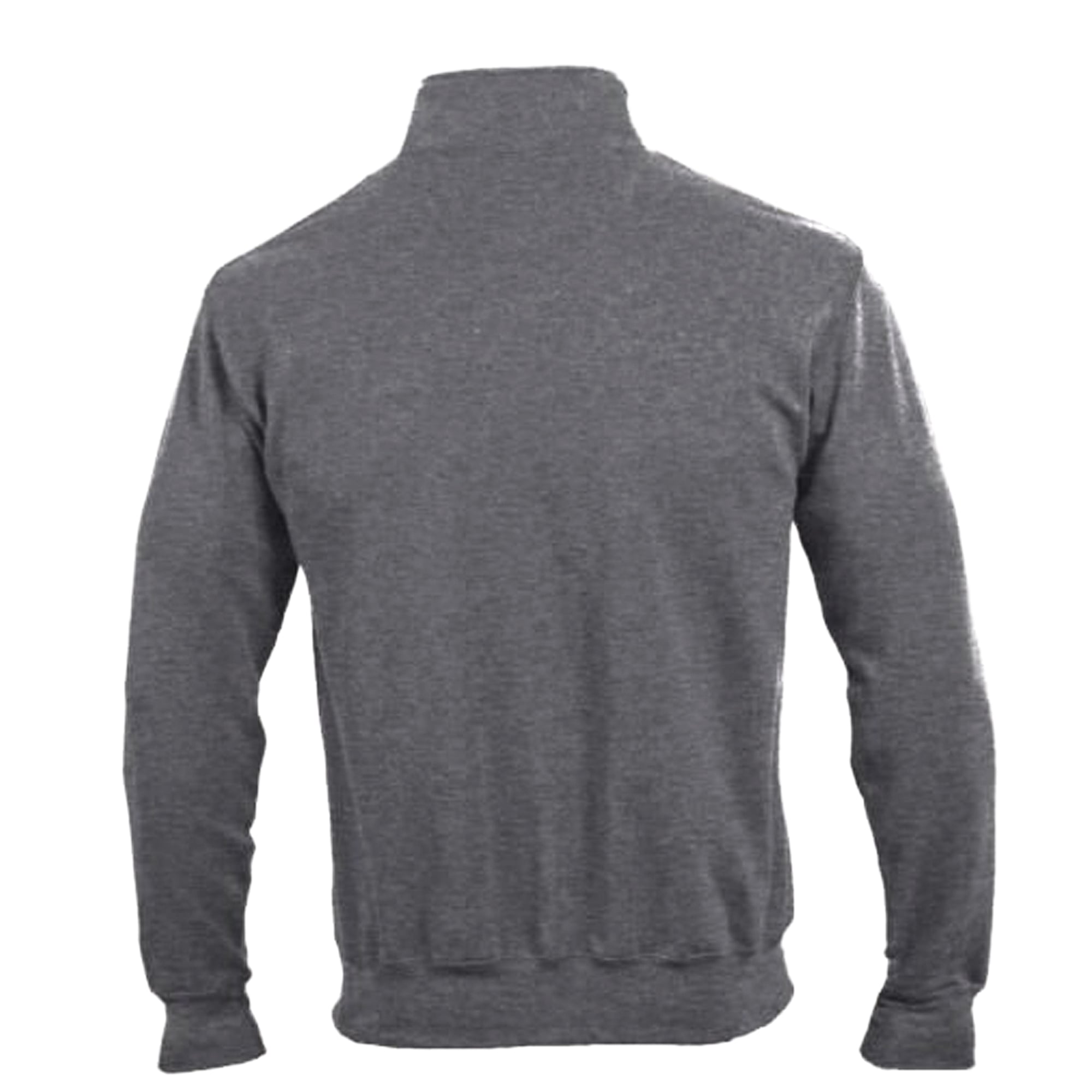 Pull à col zippé Champion Heather Gray Columbia University Established Date pour homme
