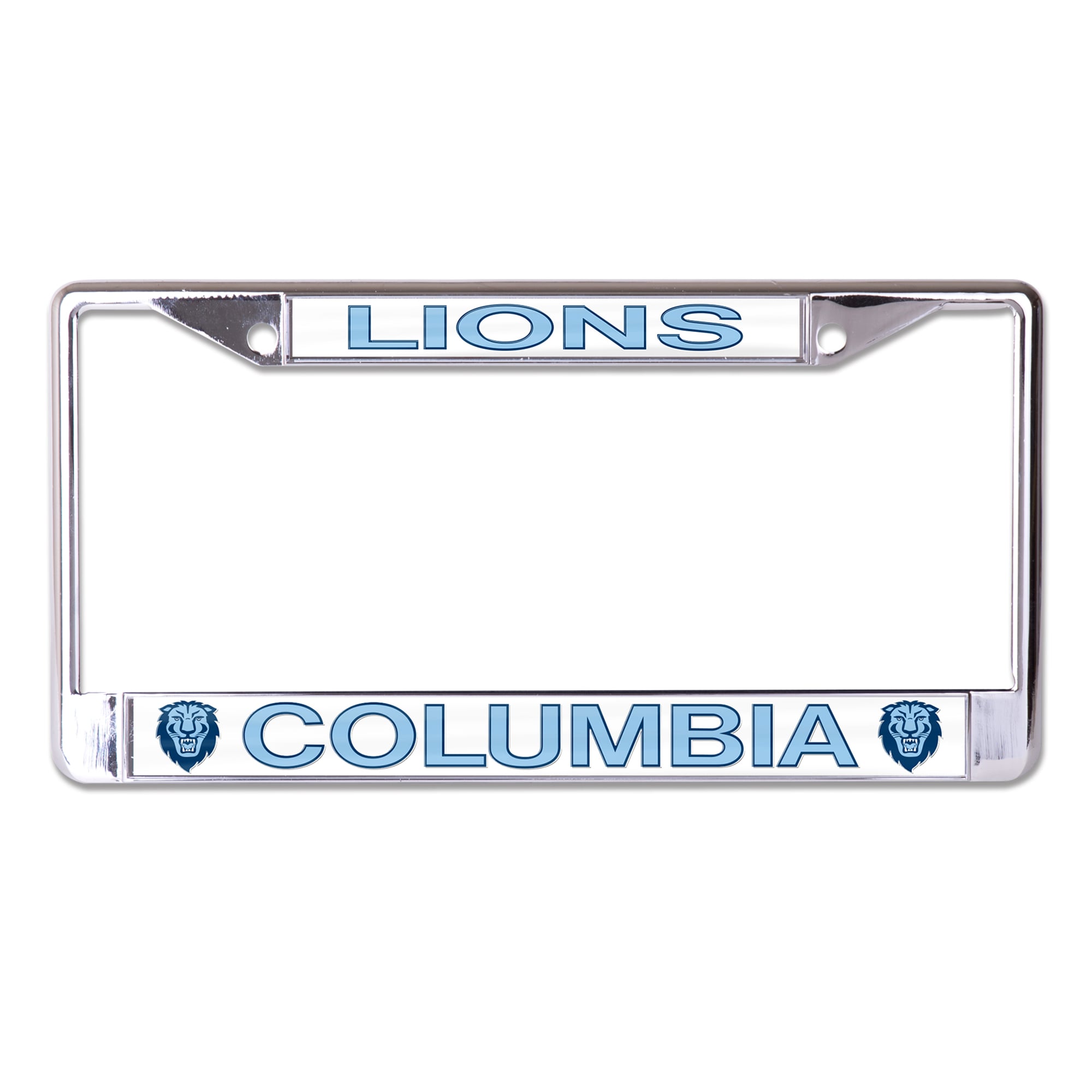 WinCraft Columbia University Secondary Logo S/L Metal License Plate Frame