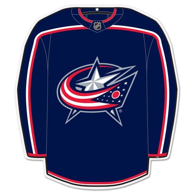 Columbus Blue Jackets 22" Home Jersey Wall Sign