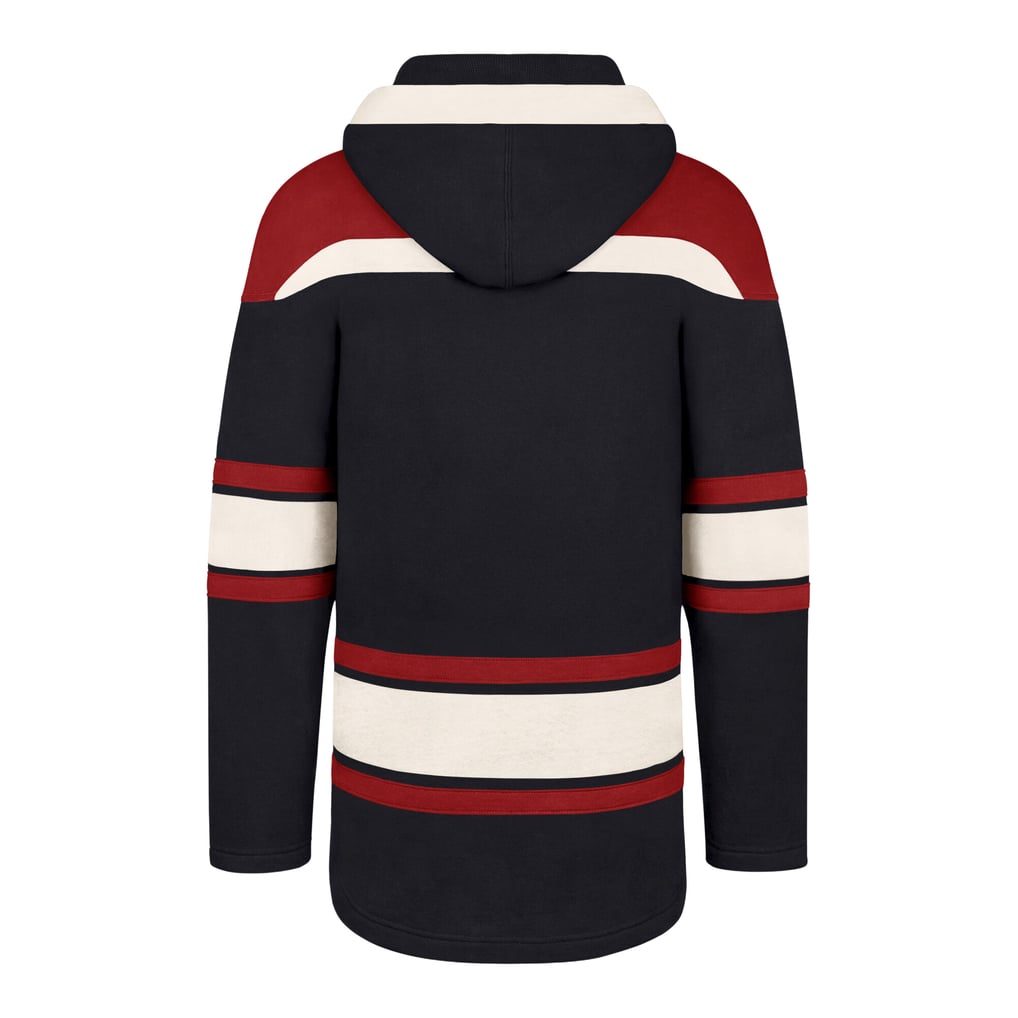 Sweat à capuche à lacets Superior bleu marine Columbus Blue Jackets '47 pour homme