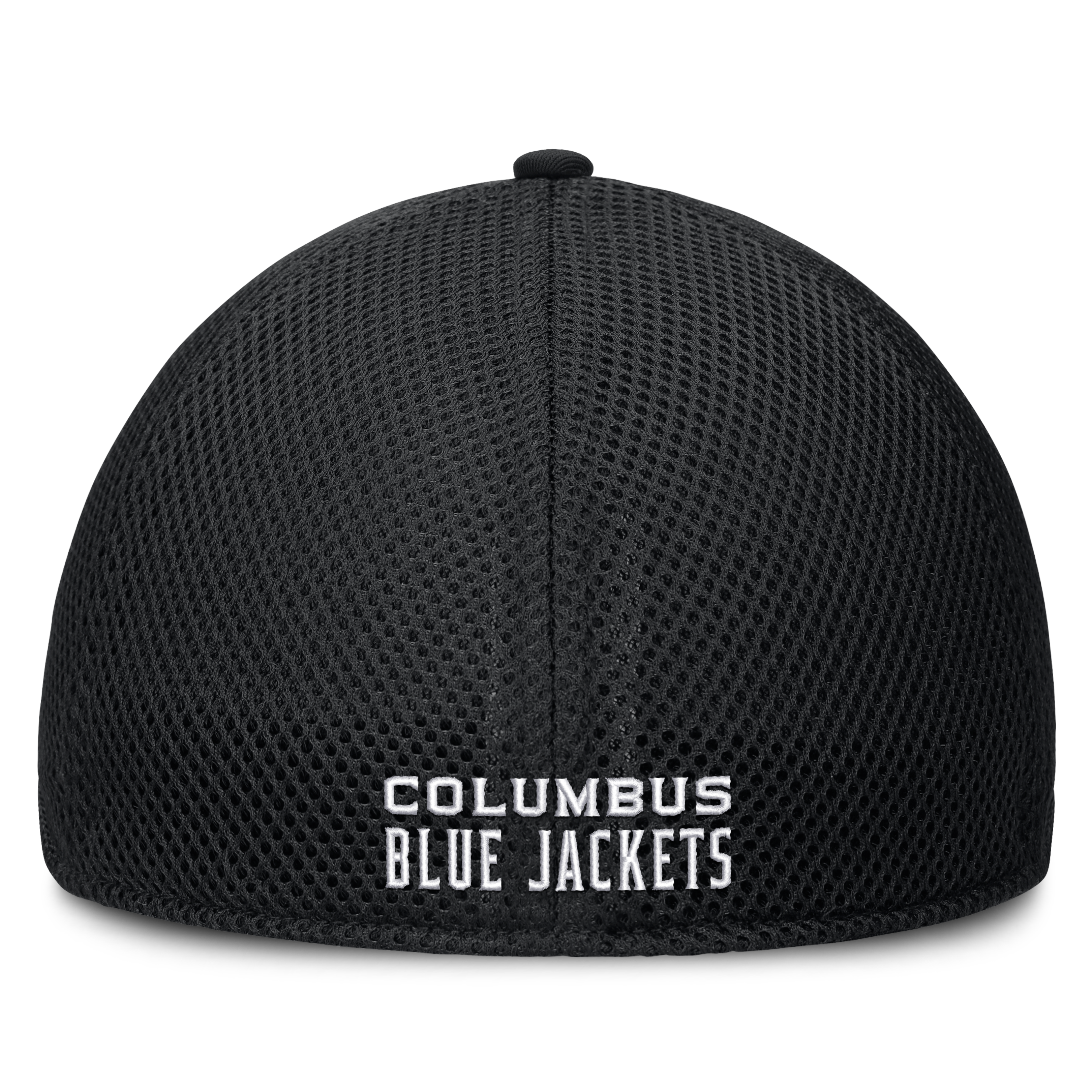 Men's Fanatics  Black Columbus Blue Jackets Tonal Meshback Stretch Hat