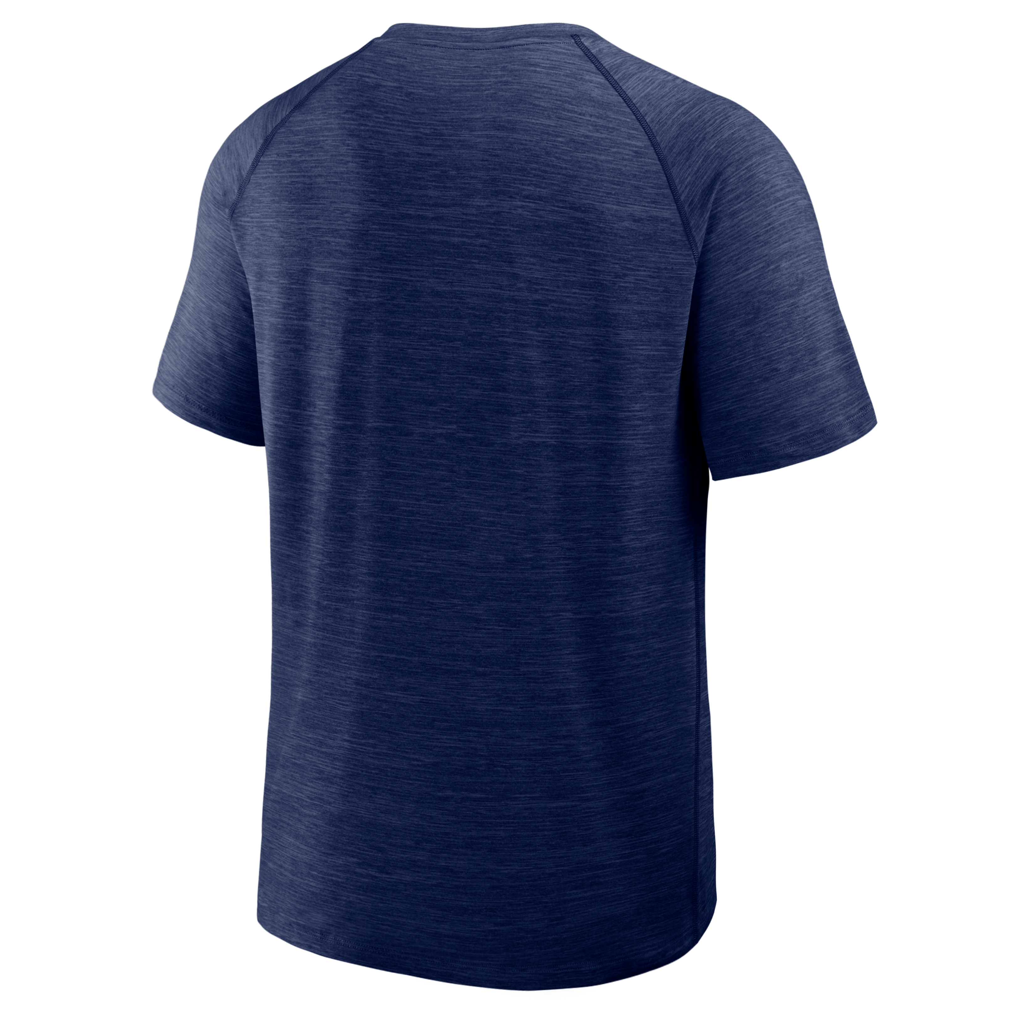 Men's Fanatics Heather Navy Columbus Blue Jackets Breakaway Clutch Raglan T-Shirt