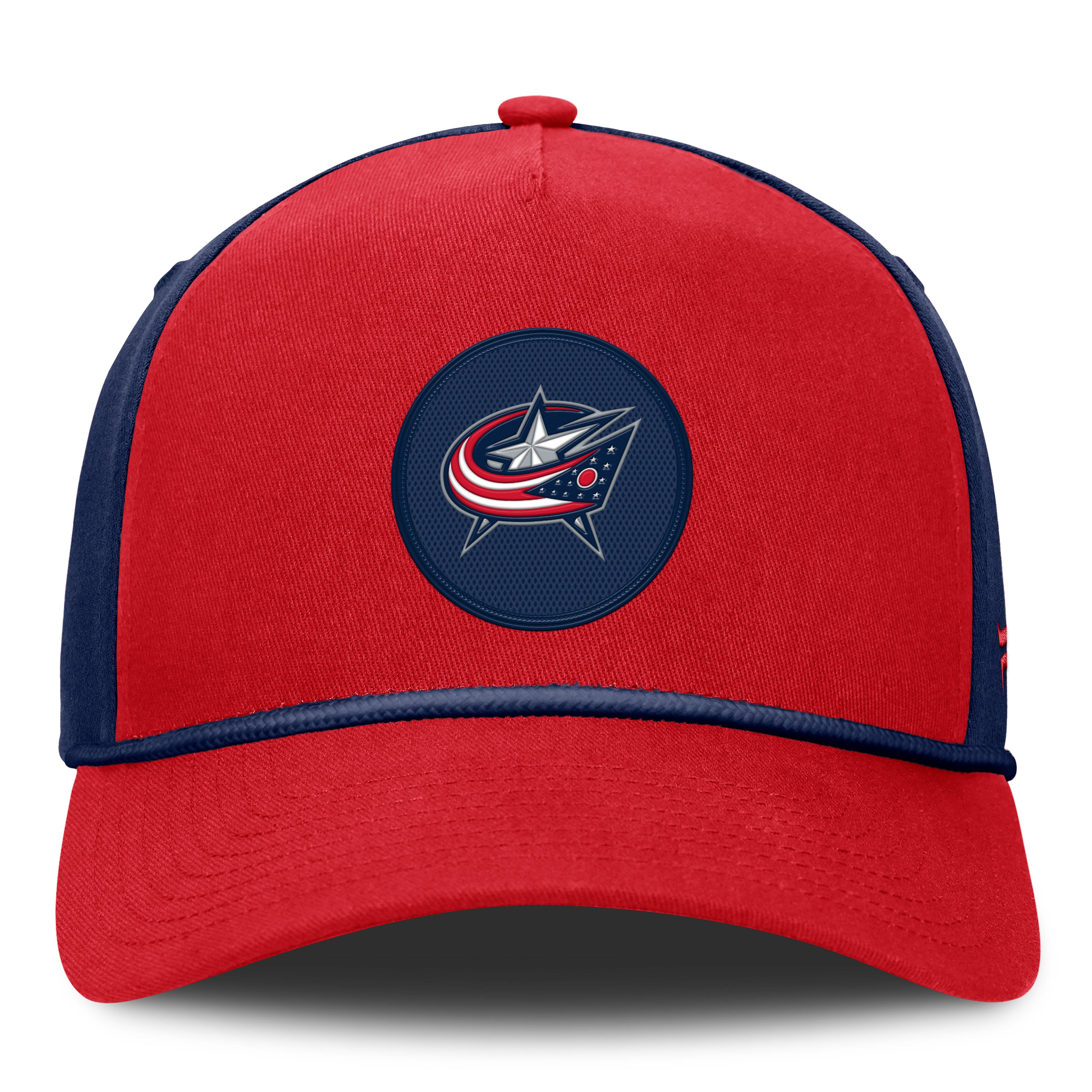 Men's Fanatics Red Columbus Blue Jackets Authentic Pro Rink A-Frame Adjustable Hat