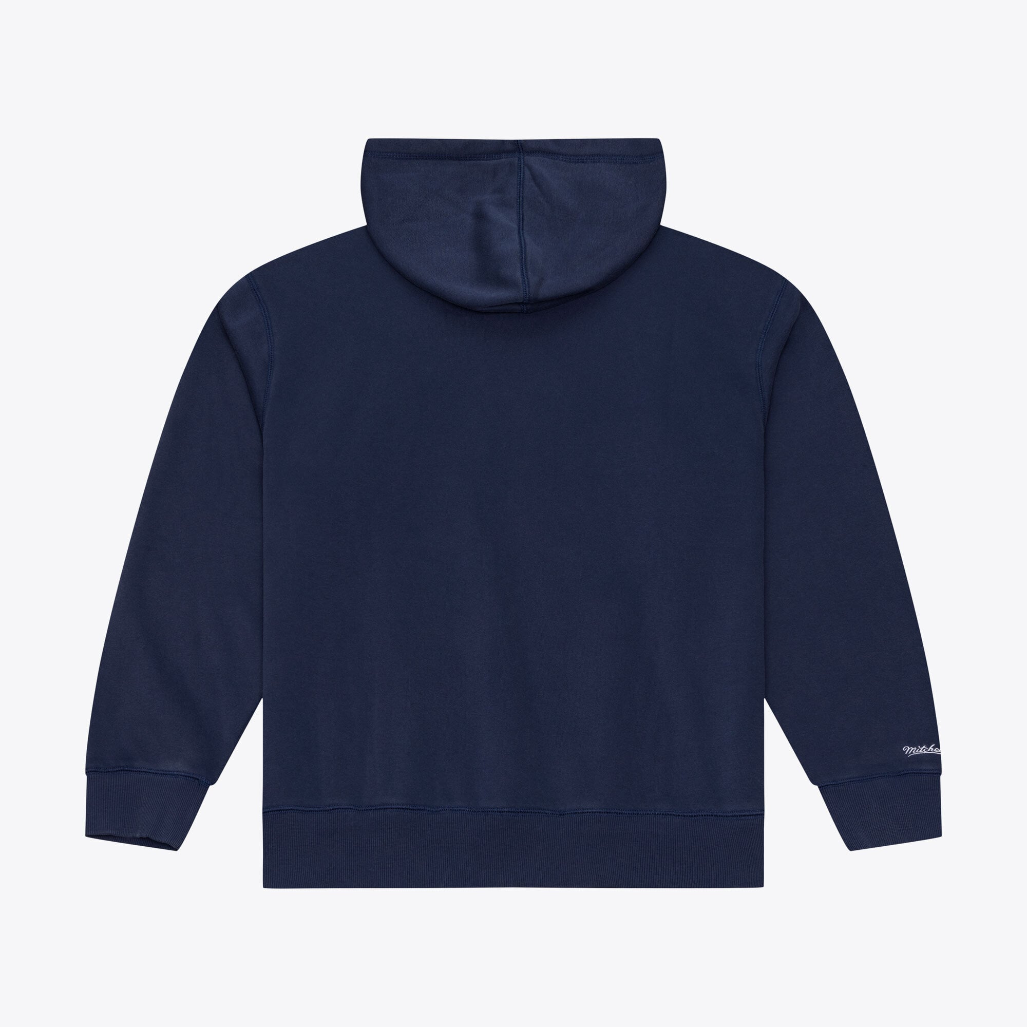 Men's Mitchell & Ness Navy Columbus Blue Jackets Core Essentials Hoodie