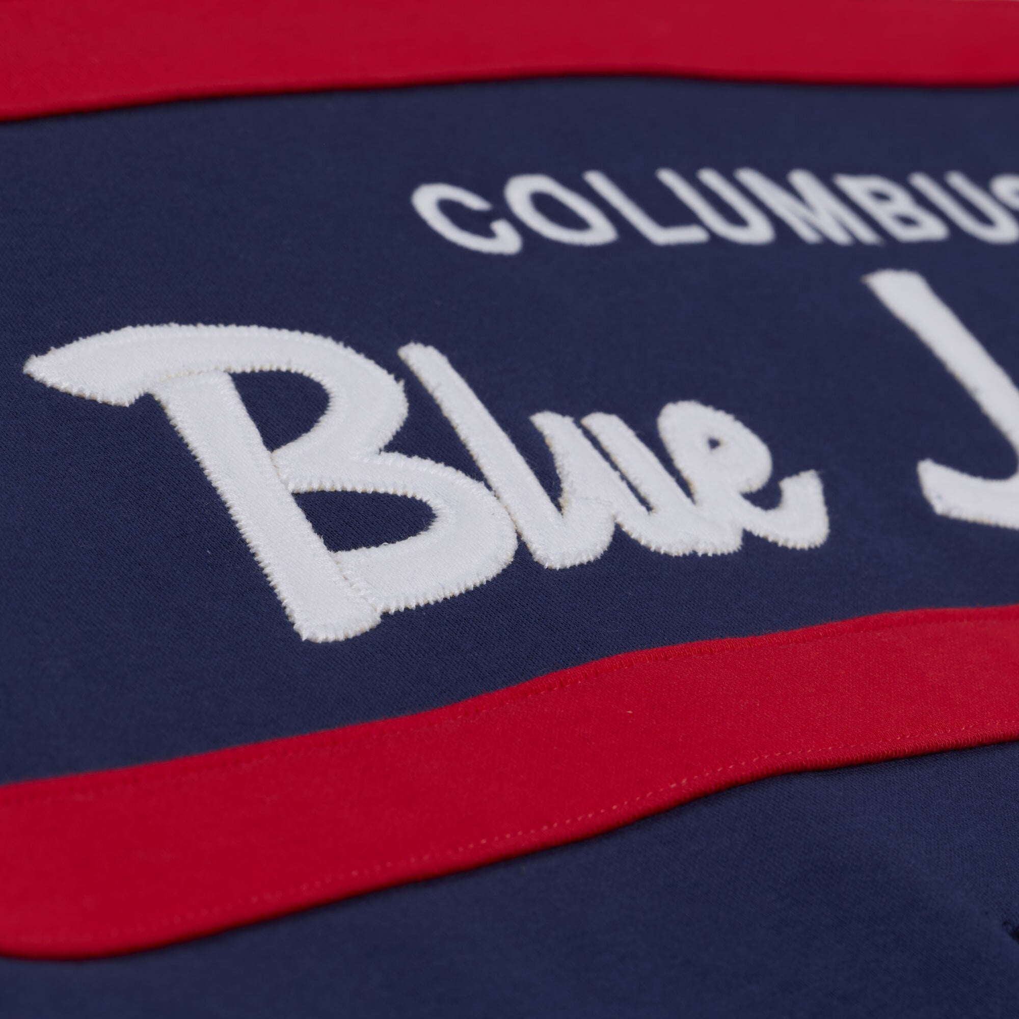 Men's Mitchell & Ness Navy Columbus Blue Jackets Head Coach Hoodie