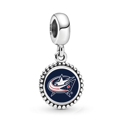 Columbus Blue Jackets Pandora Modern Color Dangle Charm