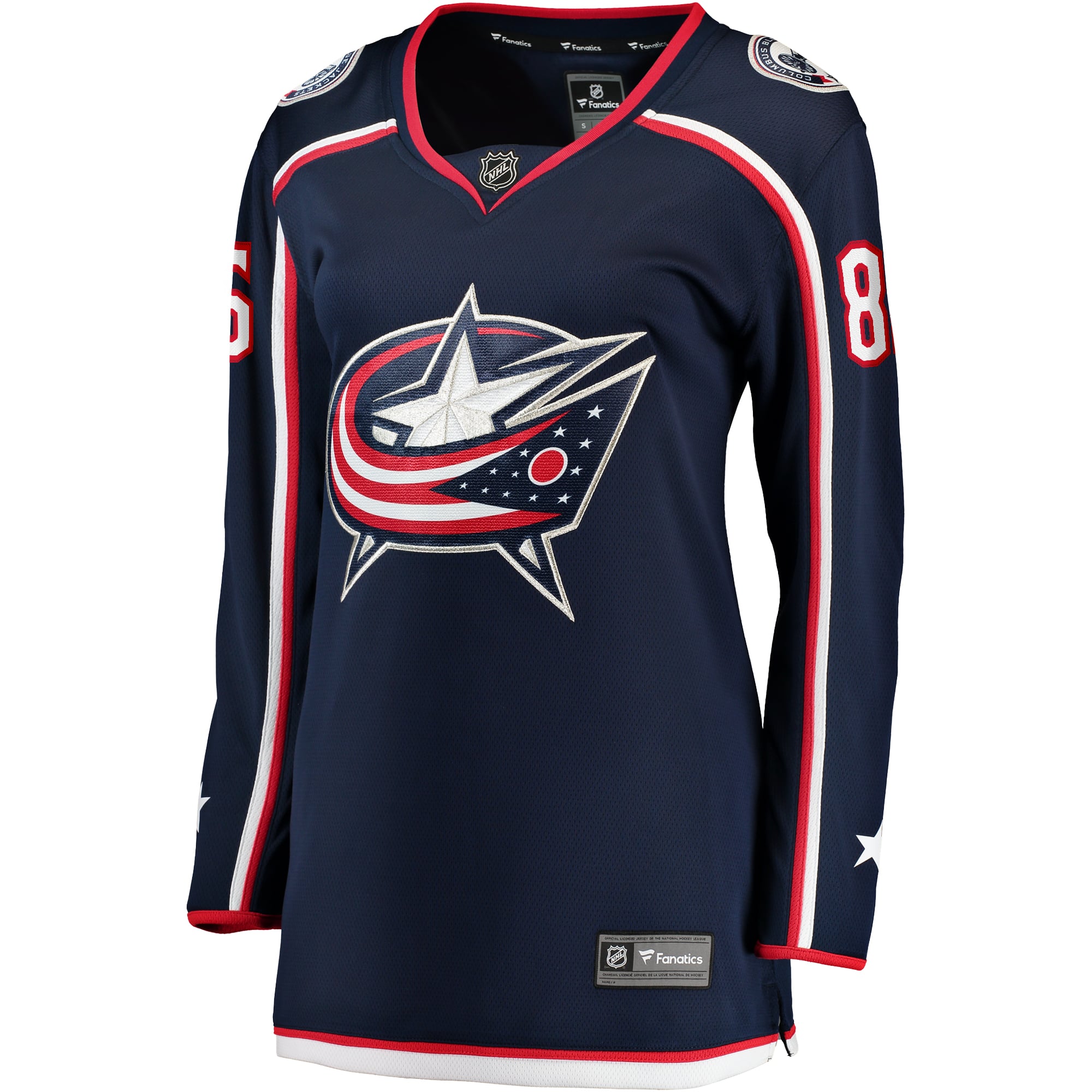 Women's Fanatics Kirill Marchenko Navy Columbus Blue Jackets Home Breakaway Player Jersey