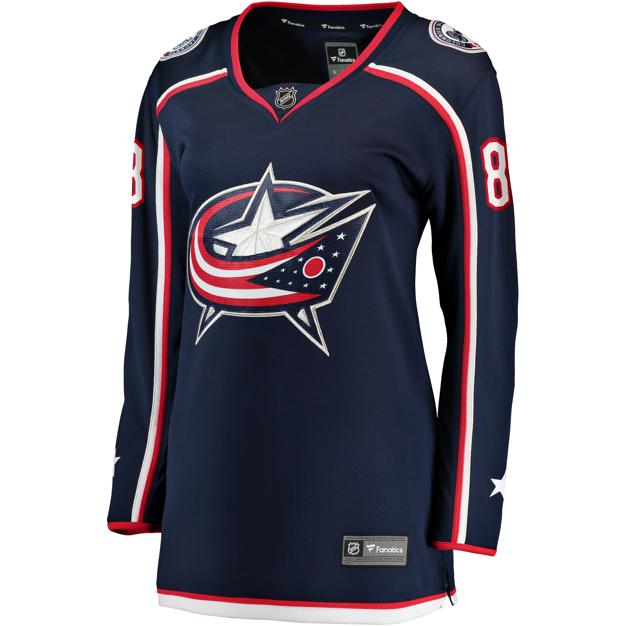 Women's Indiana Conor Garland Navy Columbus Blue Jackets Home Breakaway Jersey