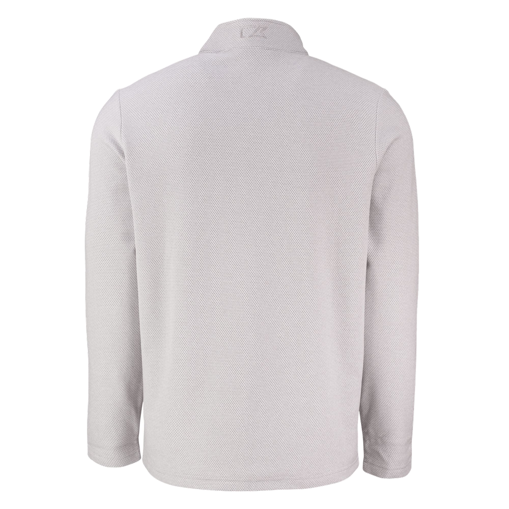 Men's Columbus Crew Cutter & Buck Gray Hunts Point Eco Textured Fleece ...