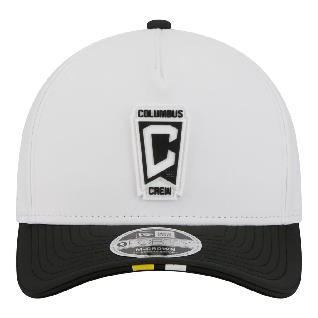 Men's Columbus Crew New Era White 2026 MLS Kick Off 9FORTY M-Crown A ...