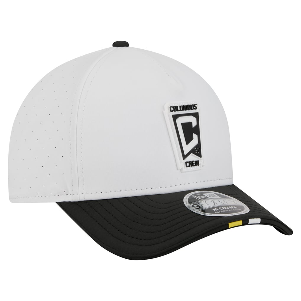Men's Columbus Crew New Era White 2026 MLS Kick Off 9FORTY M-Crown A ...