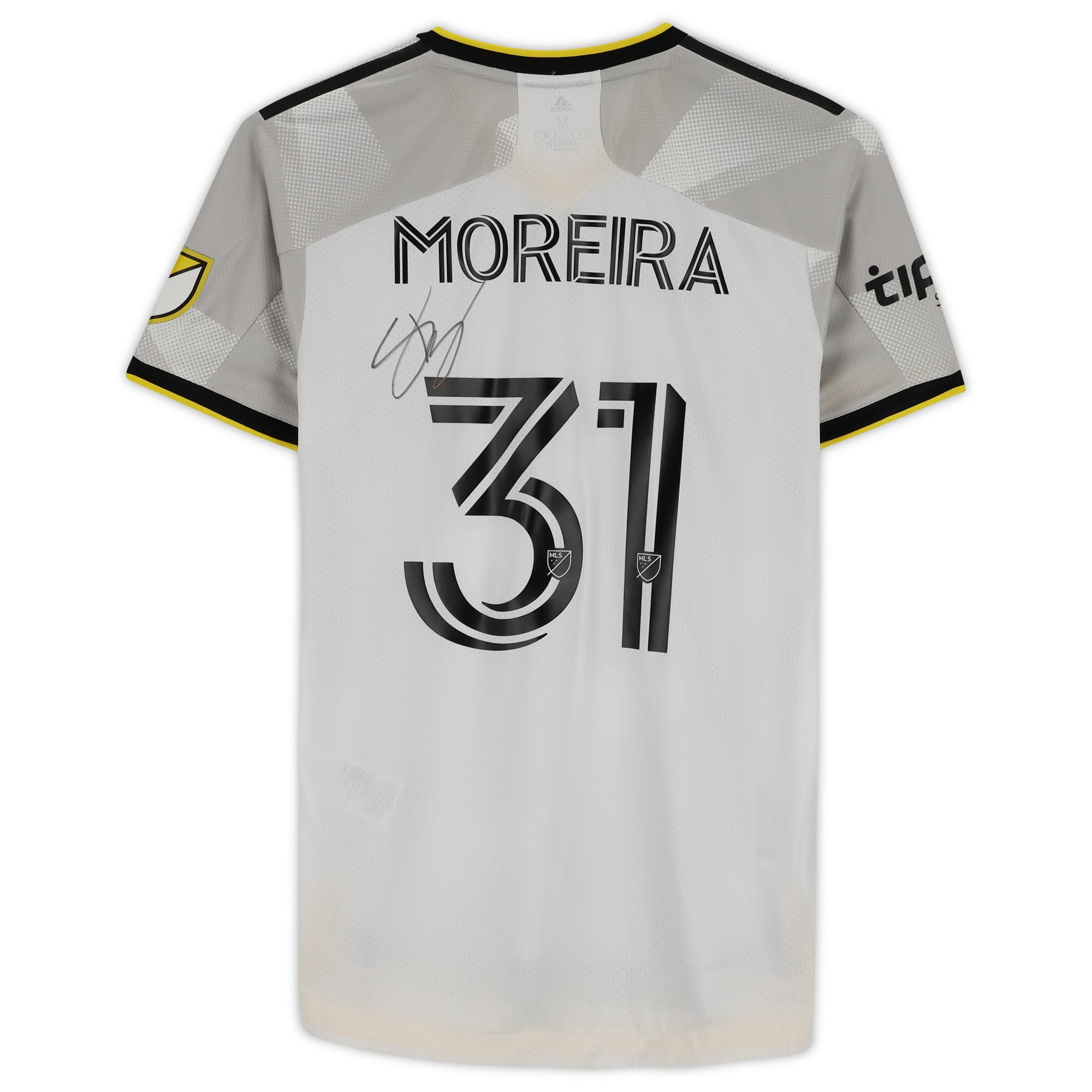 Steven Moreira Columbus Crew Autographed Fanatics Authentic Match