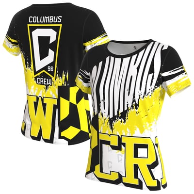 Columbus Crew ProSphere Women's Tailgate T-Shirt - Black/Yellow