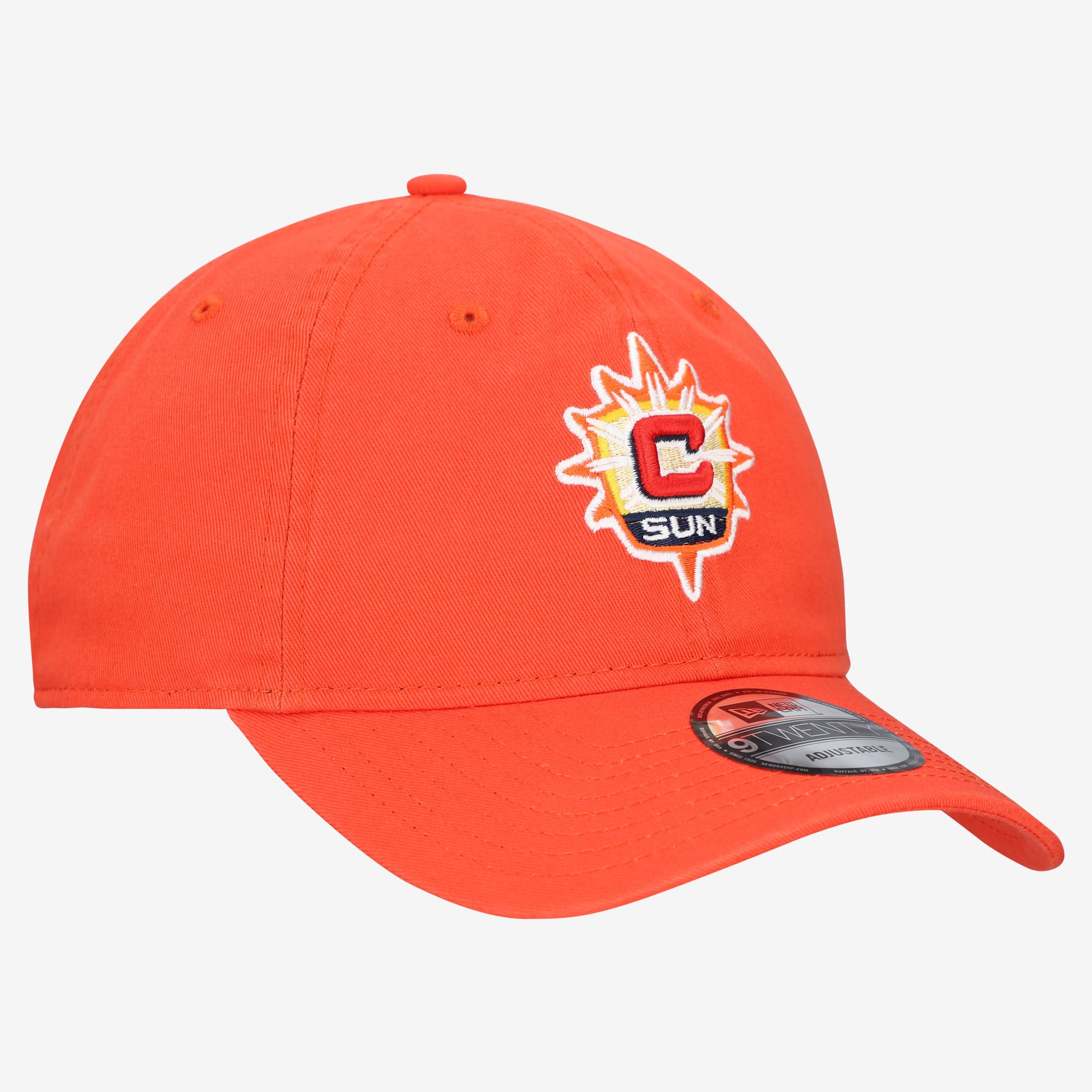 Men's New Era Orange Connecticut Sun 9TWENTY Adjustable Hat