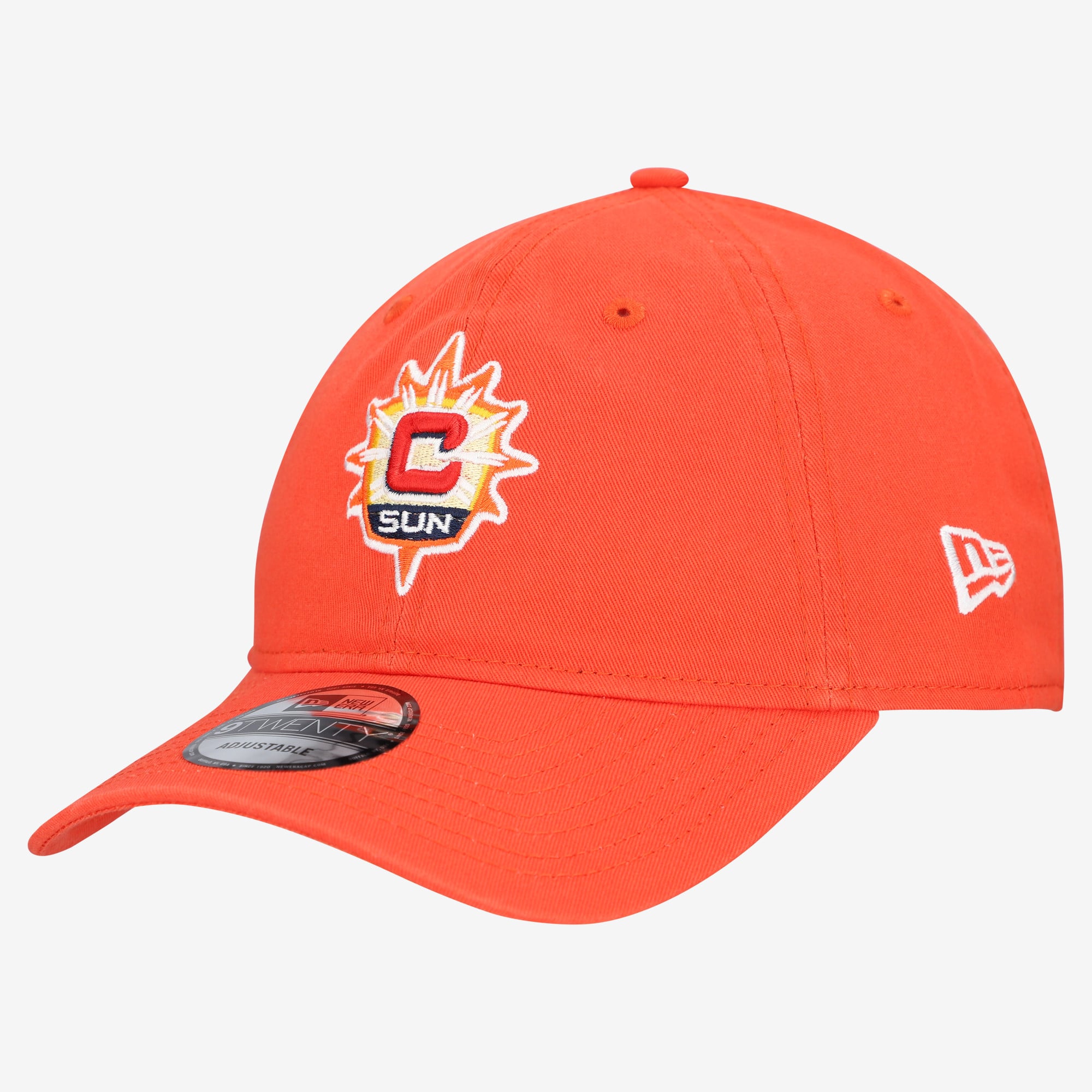 Men's New Era Orange Connecticut Sun 9TWENTY Adjustable Hat