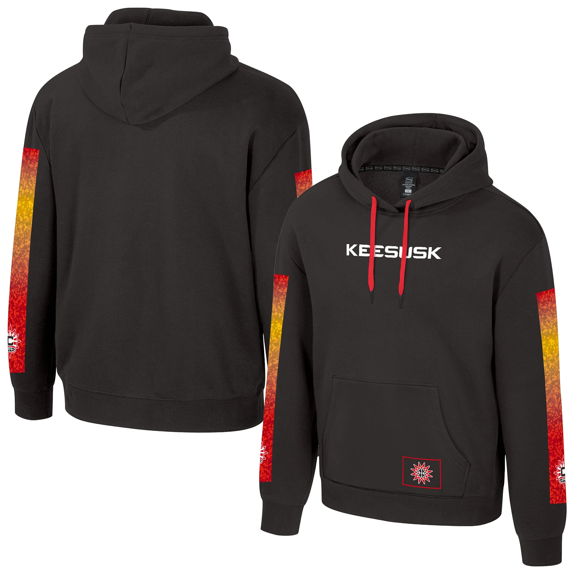 Unisex Stadium Essentials Black Connecticut Sun Rebel Hoodie