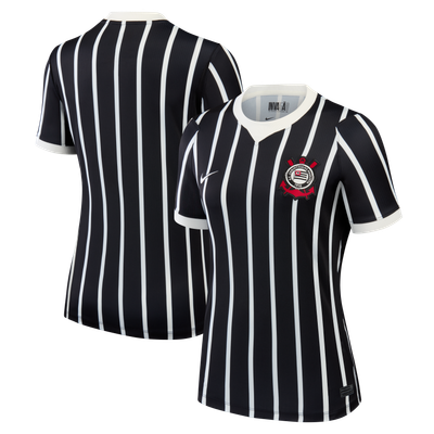  Corinthians Nike Women's 2026 Away Stadium Replica Jersey - Black