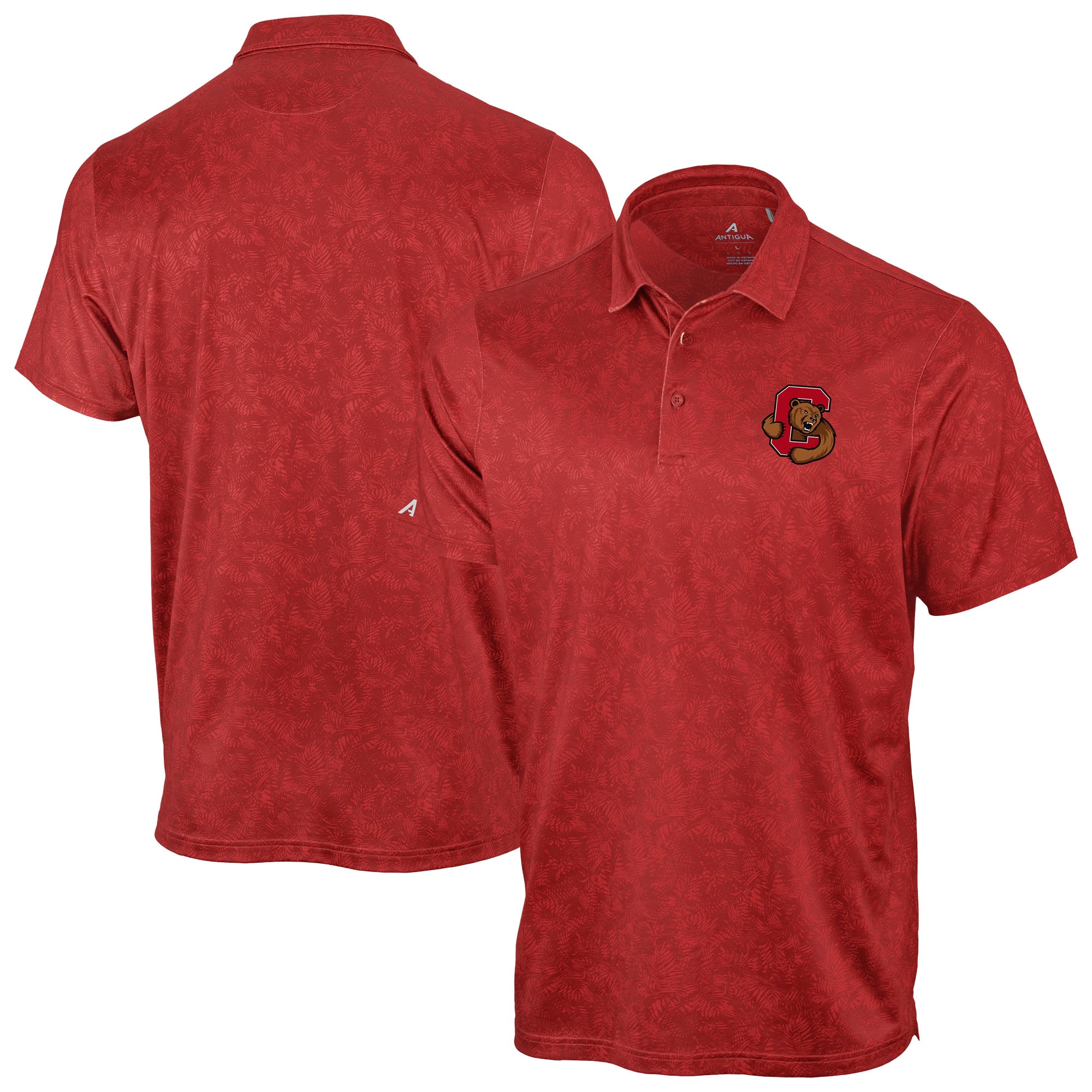 Polo Antigua rouge Cornell Big Red Lush pour homme