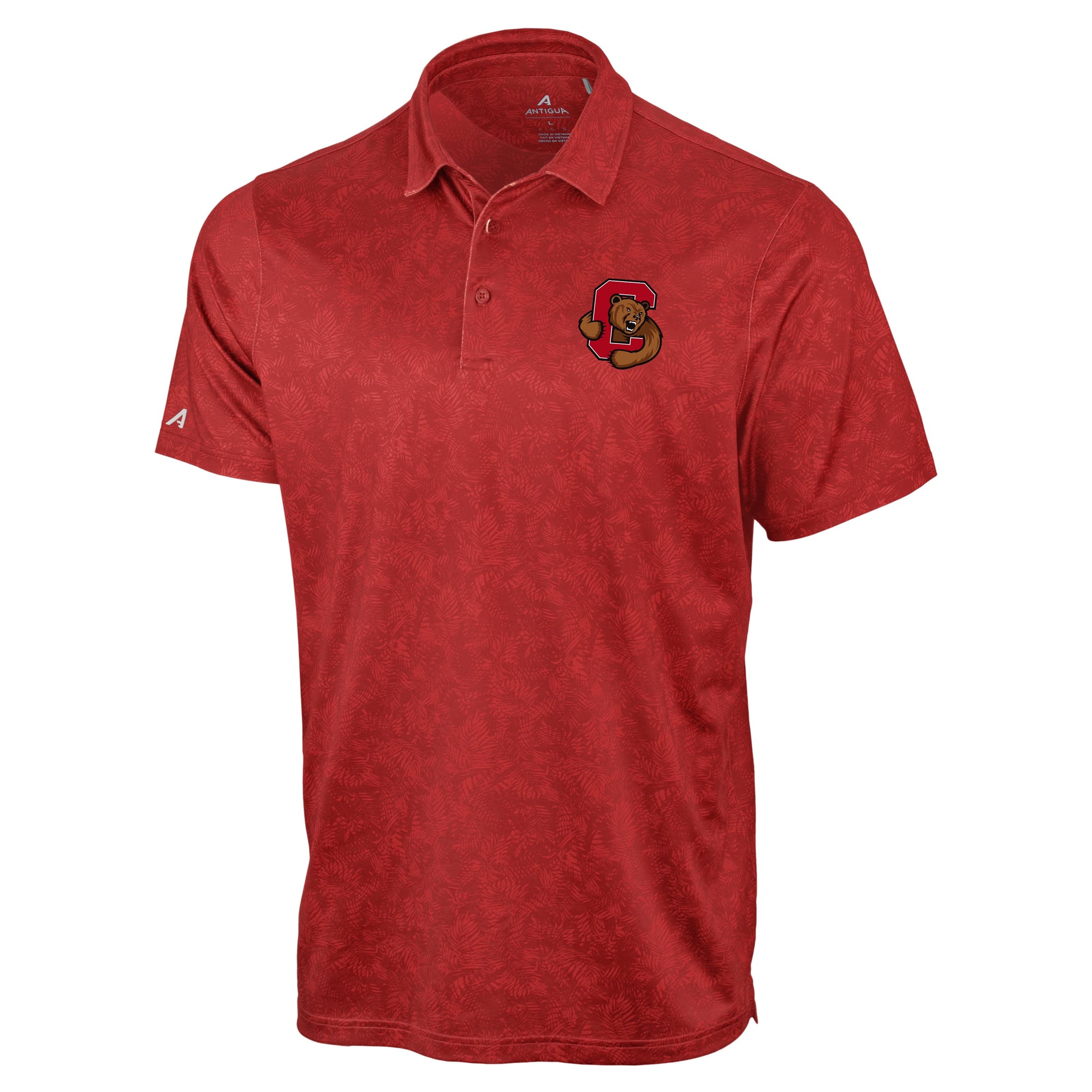 Polo Antigua rouge Cornell Big Red Lush pour homme