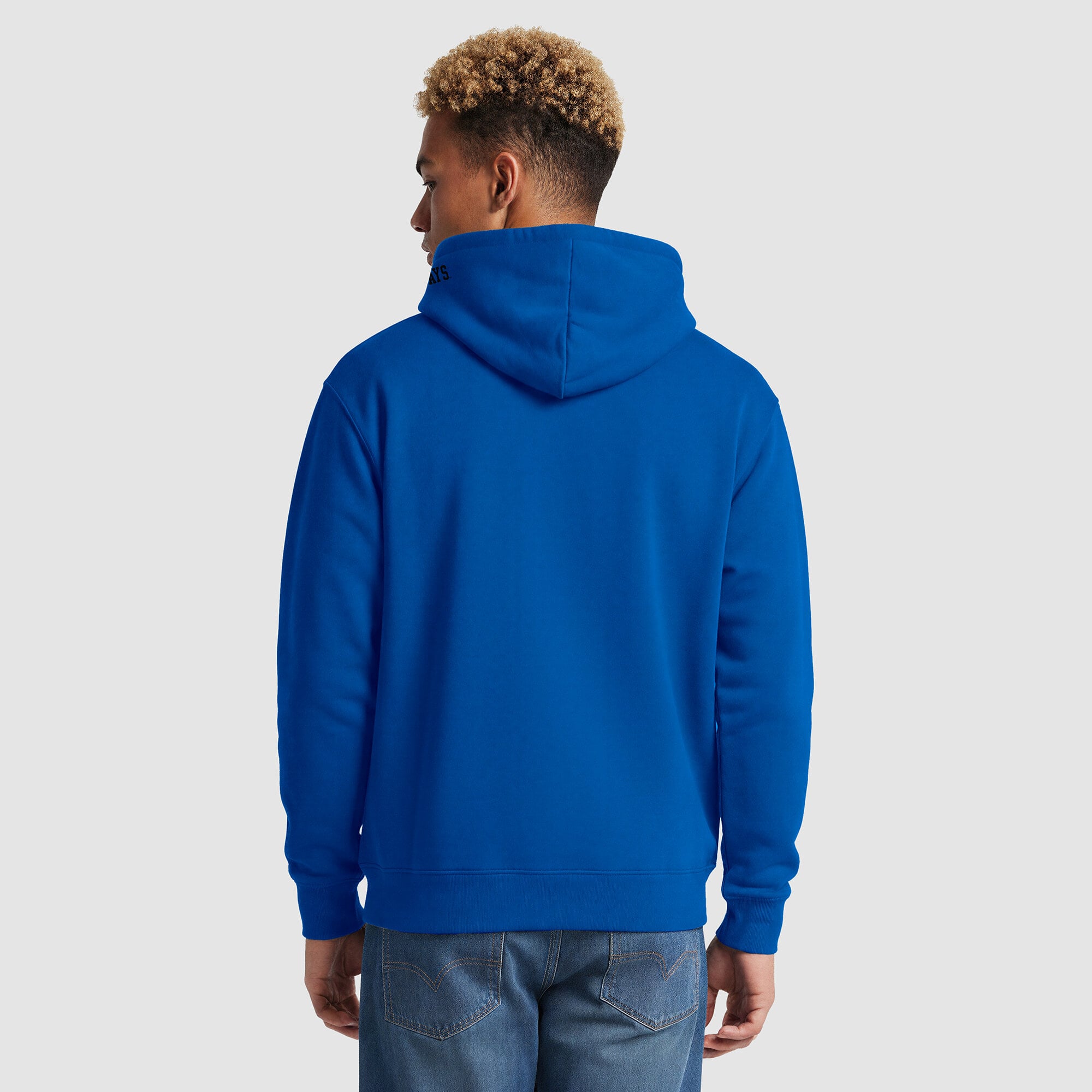 Sweat à capuche contrasté bleu/noir Creighton Bluejays pour homme, de la marque Champion.