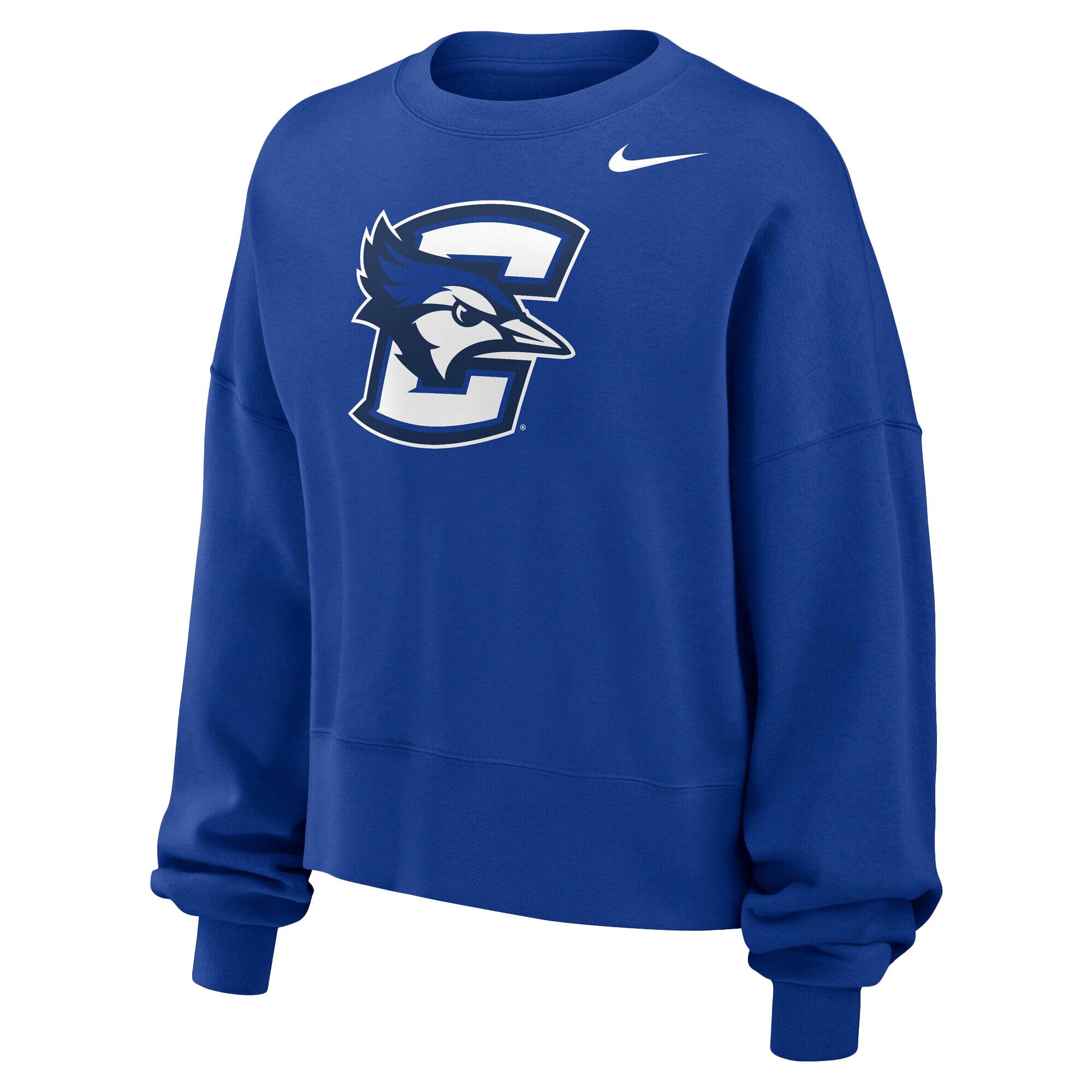 Sweat-shirt polaire Nike Royal Creighton Bluejays Phoenix pour femme