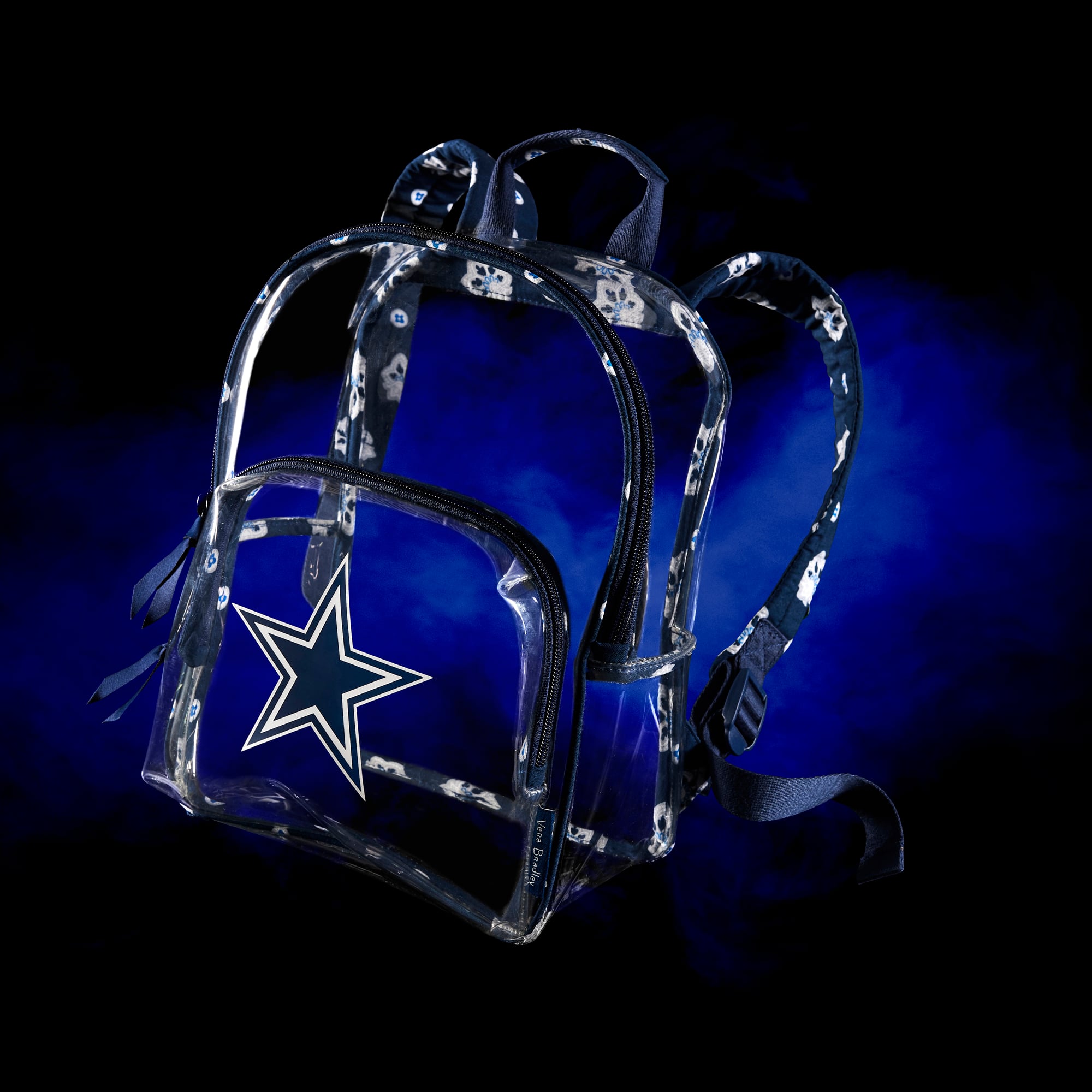 Dallas Cowboys Vera Bradley Clear Small Backpack
