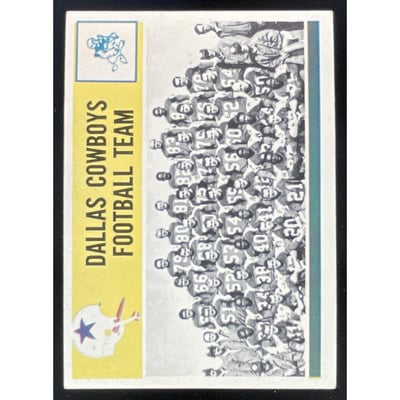 1964 Philadelphia #55 Dallas Cowboys