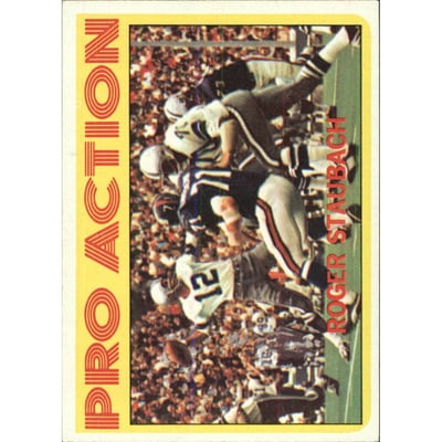 1972 Topps #122 Roger Staubach IA