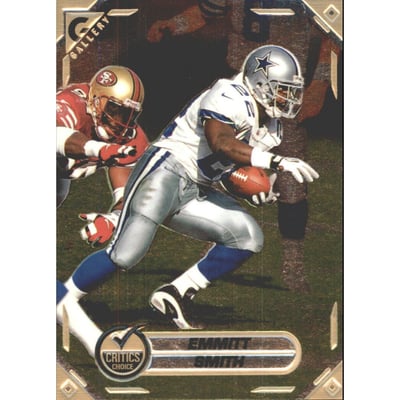 1997 Topps Gallery Critics Choice #CC13 Emmitt Smith