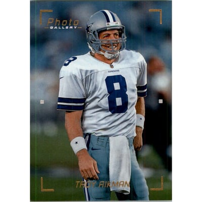 1997 Topps Gallery Photo Gallery #PG8 Troy Aikman