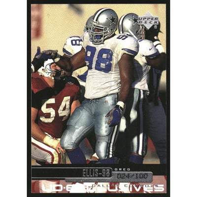 1999 Upper Deck Exclusives 100 #64 Greg Ellis