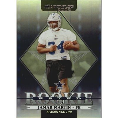 2002 Donruss Stat Line Season #261 Jamar Martin/86