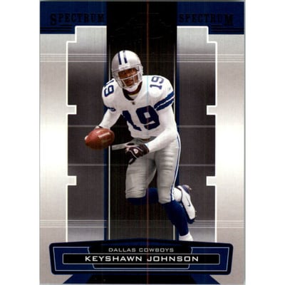 2005 Absolute Memorabilia Spectrum Black Retail #46 Keyshawn Johnson