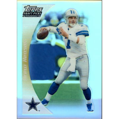 2005 Topps Draft Picks and Prospects Chrome Gold Refractors #63 Drew Henson