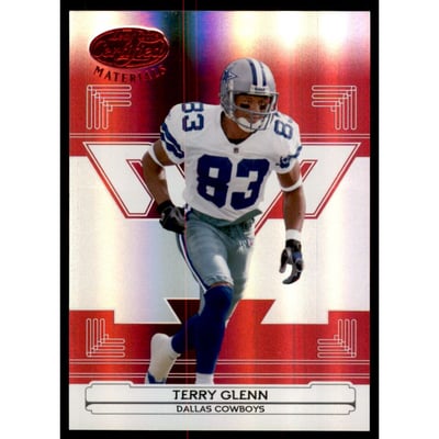 2006 Leaf Certified Materials Mirror Red #42 Terry Glenn