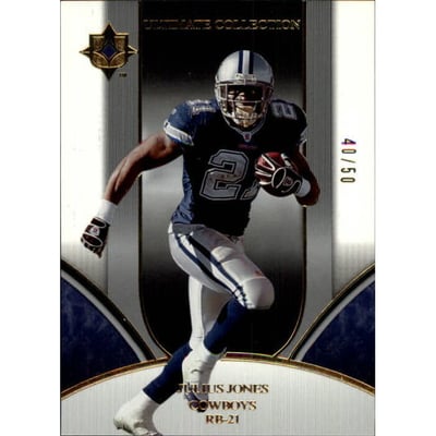 2006 Ultimate Collection Gold #50 Julius Jones