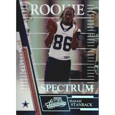 2007 Absolute Memorabilia Spectrum Silver #222 Isaiah Stanback