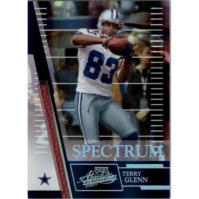 2007 Absolute Memorabilia Spectrum Silver #3 Terry Glenn