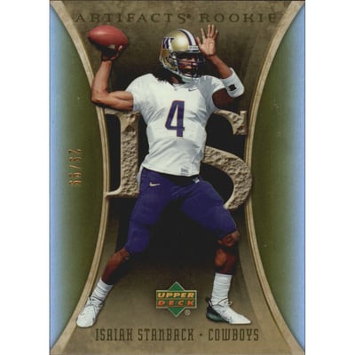 2007 Artifacts Gold #120 Isaiah Stanback