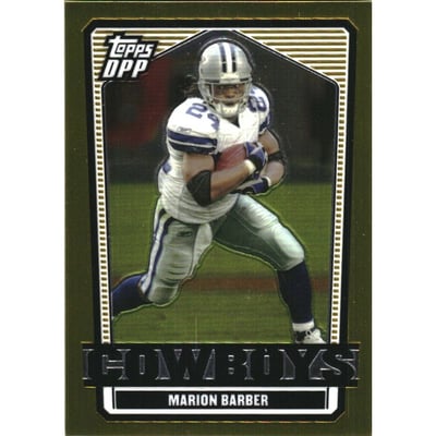 2007 Topps Draft Picks and Prospects Chrome Gold #73 Marion Barber