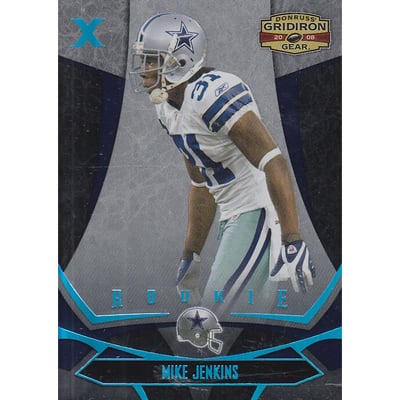2008 Donruss Gridiron Gear Platinum Holofoil X's #173 Mike Jenkins