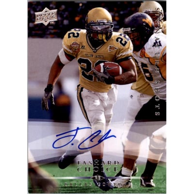 2008 Upper Deck Signature Shots #SS53 Tashard Choice